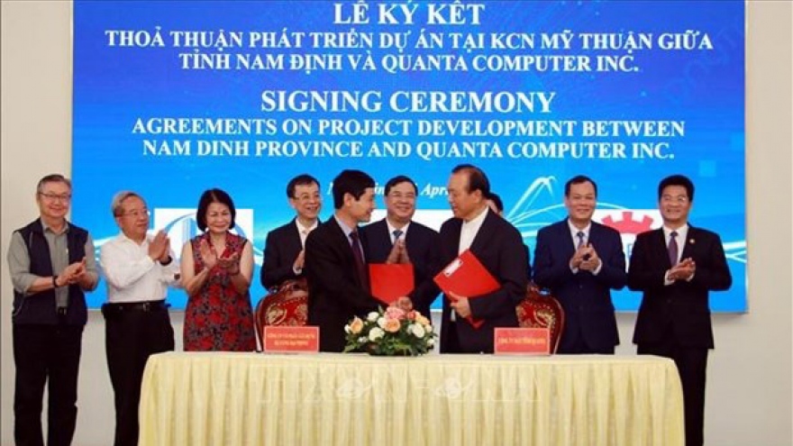 Quanta pours US$120 million into Nam Dinh computer manufacturing project